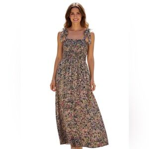 Gab Kate Floral Smocked Top